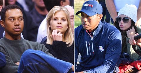 all of the women tiger woods has dated