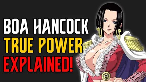 Explaining Boa Hancock Haki Power And Abilities How Strong Is Boa