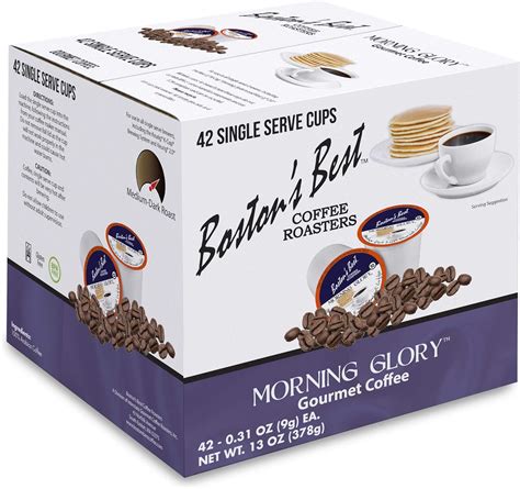 Boston S Best Single Serve K Cup Coffee Morning Glory Count