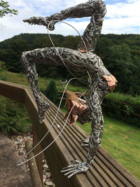 Wire Fairy Sculptures By Robin Wight 9 Twistedsifter