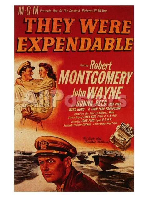 They Were Expendable 1945 Prints Old Film Posters