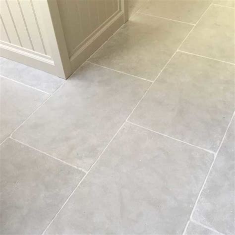 12 x 12 floor tile natural stone in rice white honed finish by island stone. Paris grey limestone tiles | Natural Stone Consulting