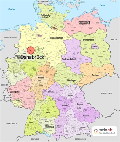 Osnabrück ist eine großstadt in lower saxony auf der breite 52°16′12.00″ norden und der länge 8°03′00.00″ ost. ᐅ Landkreis Osnabrück › Osnabrück › Niedersachsen 2019