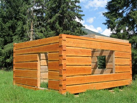Learn To Build Your Own Log Cabin Bc School Of Log Building