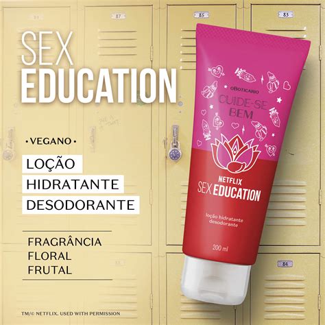 Loção Hidratante Desodorante Cuide Se Bem Netflix Sex Education 200ml O Boticário