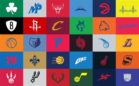 Vector art logos of usa's national basketball association (nba): NBA Teams Wallpaper - WallpaperSafari