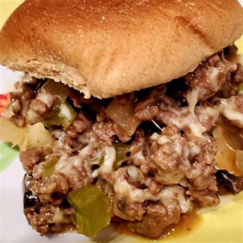 Philly Cheese Steak Sloppy Joes QuickRecipes