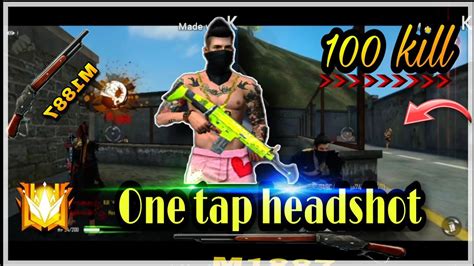 One tap headshot trick tamil, one tap headshot free fire, one tap. one tap headshot m1887 free fire!! Op drag headshot - YouTube