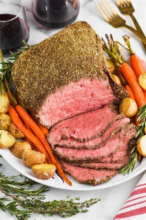 It is literally the quickest meal! Top Round Roast Beef Recipe - Wine & Glue