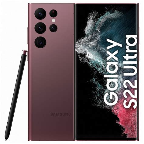 Samsung Galaxy S22 Ultra 5g S908 256gb Burgundy
