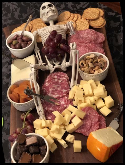 Skeleton Charcuterie Board 41 Halloween Party Ideas For Adults Theme