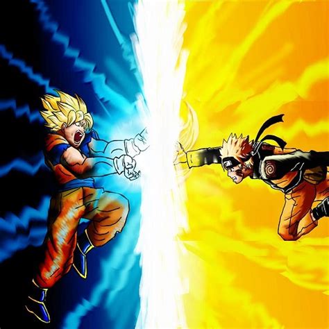 Gokuimages Dragon Ball Z Vs Naruto Dragon Ball Super Vs Naruto