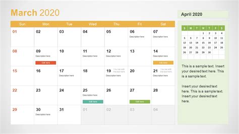 This site uses cookies to help personalise content, tailor your experience and to keep you logged in if you register. 2020 Calendar PowerPoint March - SlideModel