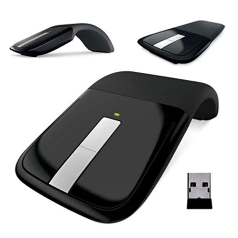 Bluetooth Folding Mouse Microsoft Arc Touch 2 Portable Wireless Mice