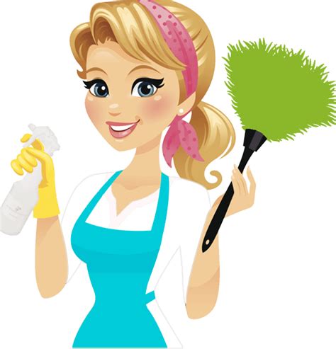 Cleaning Lady Clipart Png Download Full Size Clipart 3351616
