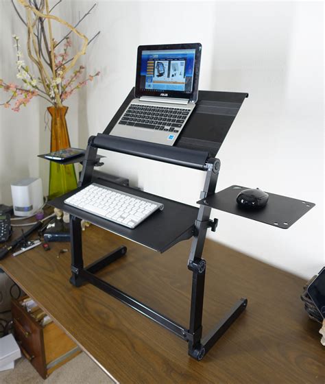 Sold and shipped by first choice home. LapWorks Wizard Standing Desk for your Desktop or Table