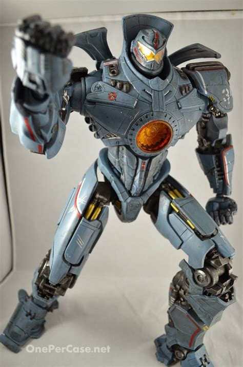 Gipsy danger, the steel titan, is usa's mark 3 jaeger, equipped for close quarters combat, and built to destroy any danger. One Per Case: NECA Pacific Rim 18" Gipsy Danger
