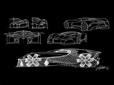 Text originally from the bugatti chiron's wikipedia page. Bugatti La Voiture Noire Drawing Easy - Supercars Gallery