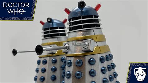 Doctor Who Custom Action Figure Review Standard Movie Daleks From Dr
