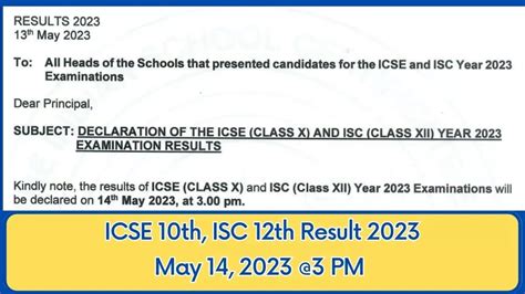 Icse Th Result Out Highest Check Cisce Board Th Th Results Toppers Pass