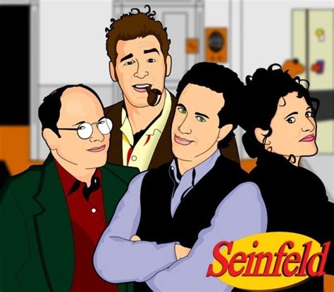 Jerry Seinfeld George Costanza Elaine Benes Cosmo Kramer Seinfeld