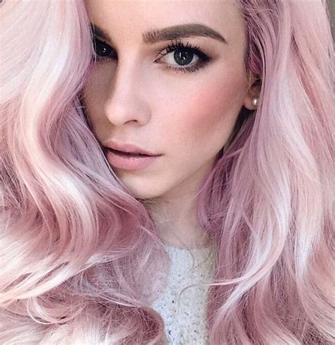 Color Rosa Pastel Pink Hair Light Pink Hair Hair Romance