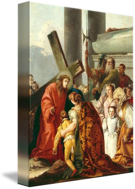 Jesus Consoles The Women Of Jerusalem Stations Of By The Fine Art Masters