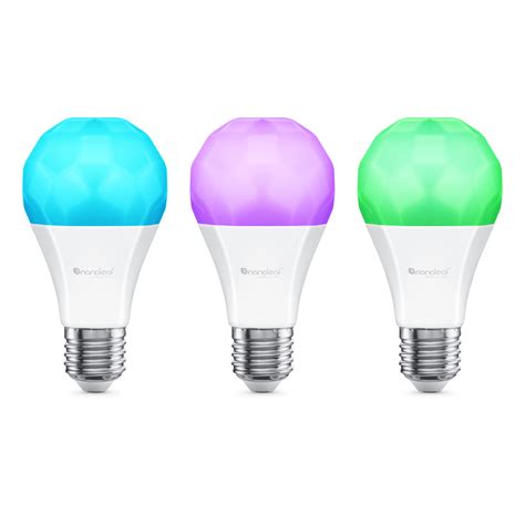Nanoleaf Essentials A19 Smart 60w Led Light Bulb 3 Pack Apple