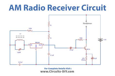 Simple Am Radio Receiver With Mk484 Ic