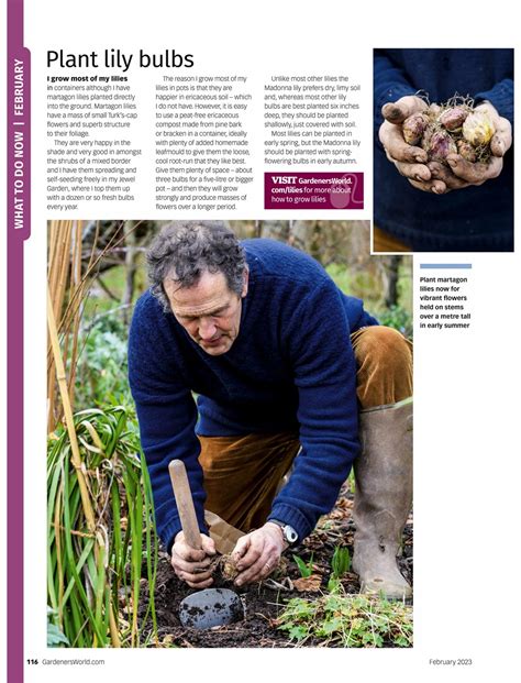 Bbc Gardeners World Magazine February Subscriptions Pocketmags