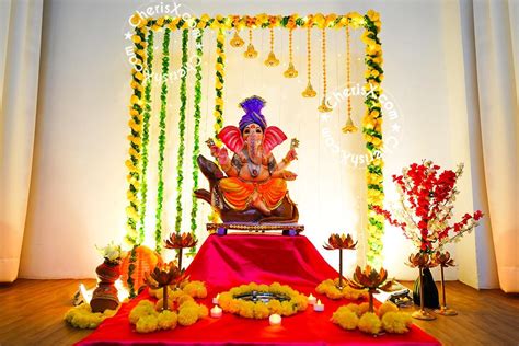 4 Breathtaking Ideas For An Amazing Ganesh Chaturthi Decorations At Home In 2023 Cherishx Guides