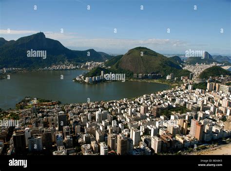 Brazil Rio De Janeiro Aerial View Stock Photo Alamy