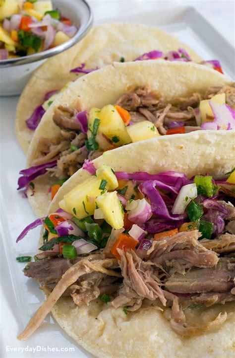 Slow Cooker Pulled Pork Tacos Recipe