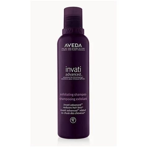 Some shampoos for thinning hair are effective on their own; Aveda Invati Advanced Exfoliating Shampoo 200ml | Jarrold ...