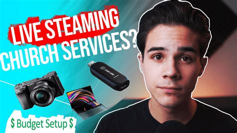 Budget Live Streaming Set Up For Churches Pc Or Mac General Price In Description Youtube