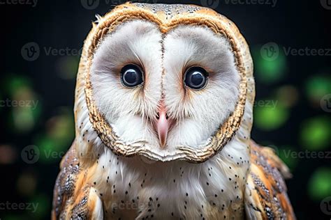 Great Horned Owl Owl Tyto Albahead Closeup Ai Generative 27426918 Stock