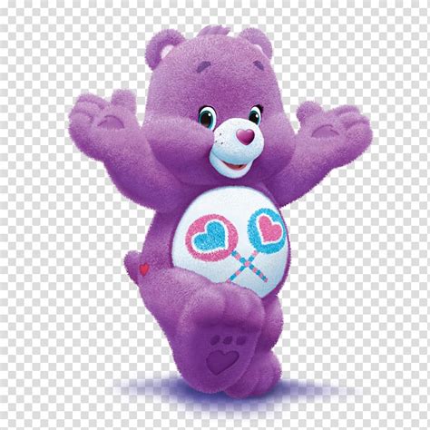 Purple Carebear Plush Toy Care Bears Stuffed Animals And Cuddly Toys