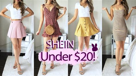 Spring Shein Try On Haul And Review Under 20 Youtube