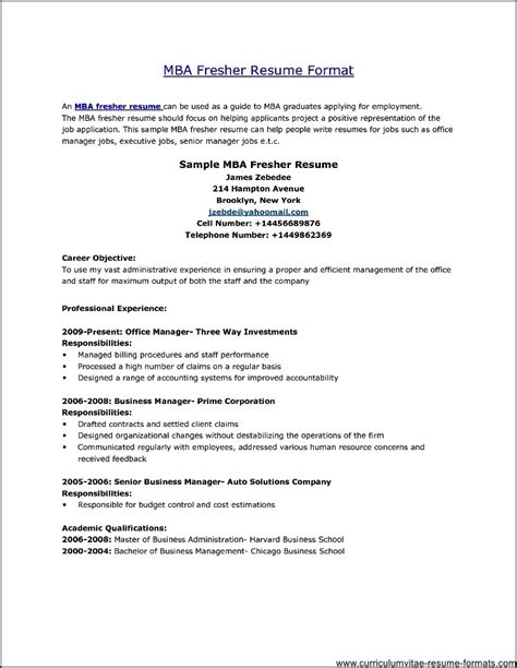 You might not be sure if this is the best resume format for your specific situation. Professional Resume Format For Freshers | Free Samples , Examples & Format Resume / Curruculum Vitae