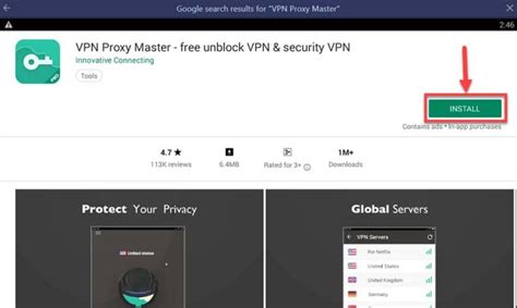 How To Download And Install Vpn Proxy Master For Pclaptop Windows 10
