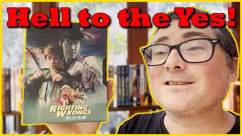 righting wrongs blu ray review vinegar syndrome s three disc release of the 80s action