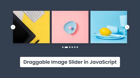Create A Draggable Image Slider In Html Css And Javascript Mobile