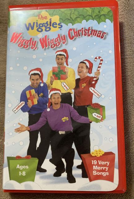Wiggles The Wiggly Wiggly Christmas Vhs 2000 For Sale Online Ebay