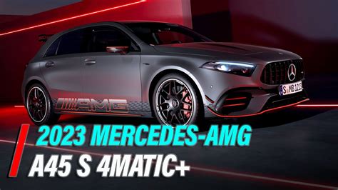 First Look 2023 Mercedes Amg A45 S 4matic Facelift Youtube