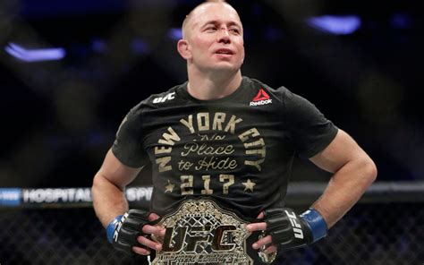 Canadian Mma Star Georges St Pierre Headed To The Ufc Hall Of Fame