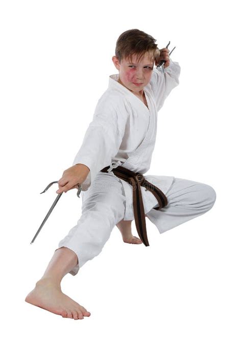 Teenage Boy Doing Martial Arts Stock Photo Image Of Youths Japan