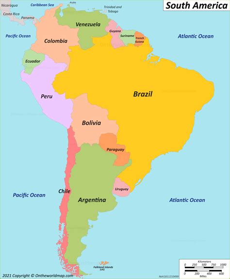 South America Maps Maps Of South America