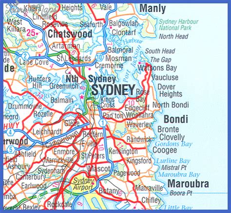 Sydney Map Photos Cantik