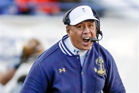 Navy Football Coach Ken Niumatalolo Enters 2021 Season With Big