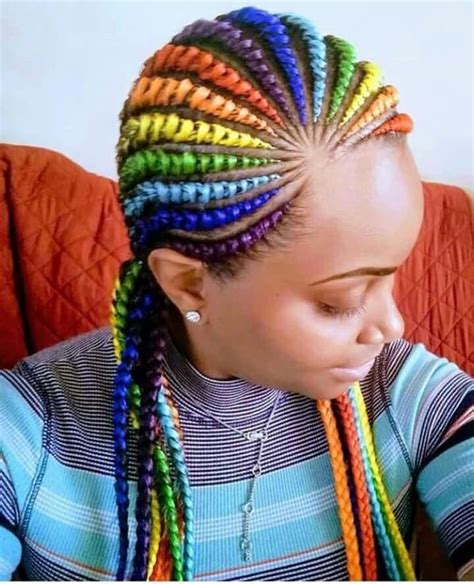 Rainbow Braids Ms©urry African Braids